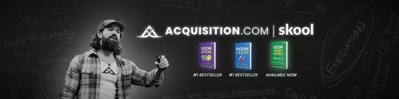 Example 1: Alex Hormozi (Acquisition.com)